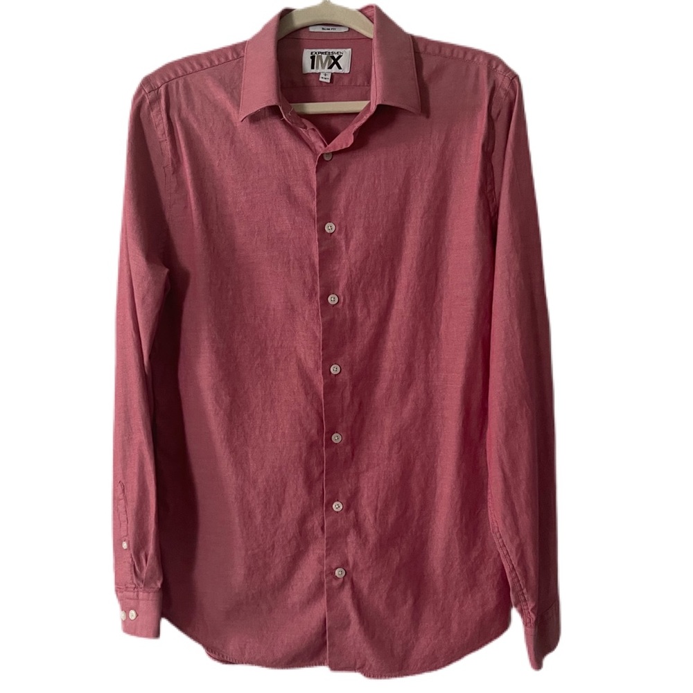 Men’s Long Sleeve Button Down 16-16 1/2